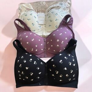 Daisy Bra Set of 3 NWT